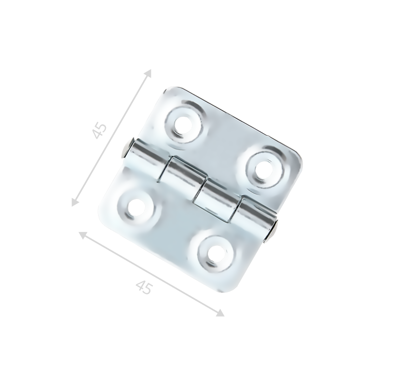 Петля карточная 45х45 (цинк)