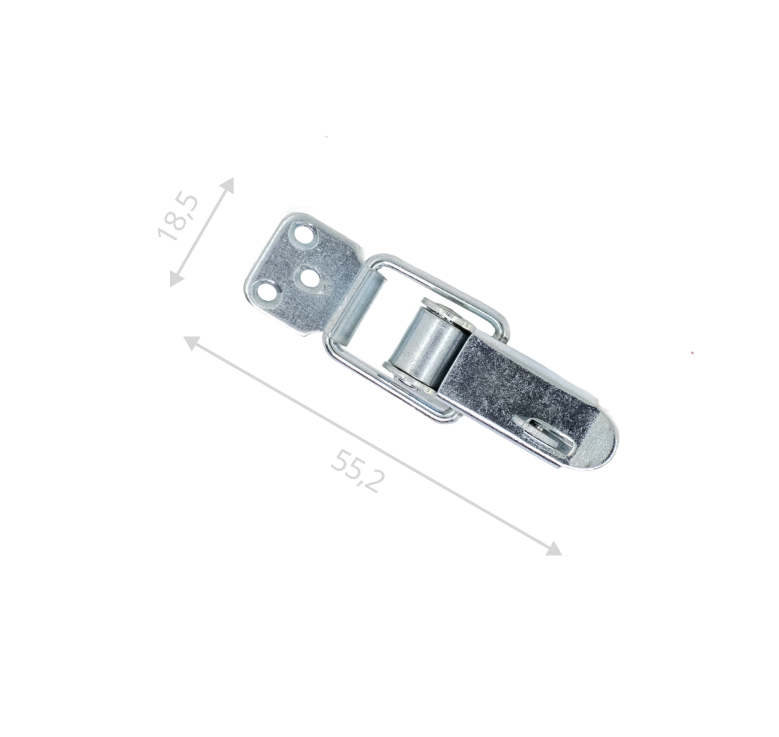 Замок-защелка ОСТ 4Г L-38 (цинк)