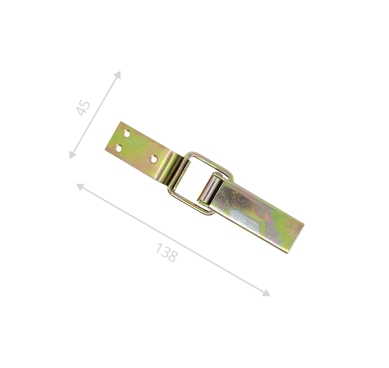 Замок ОСТ L-93 (цинк)