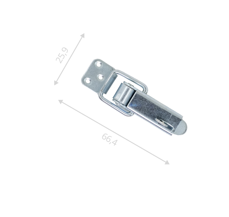 Замок-защелка ОСТ 4Г L-55 (цинк)