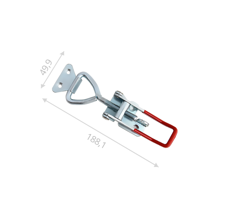 Замок X-130/1 регулируемый (цинк)