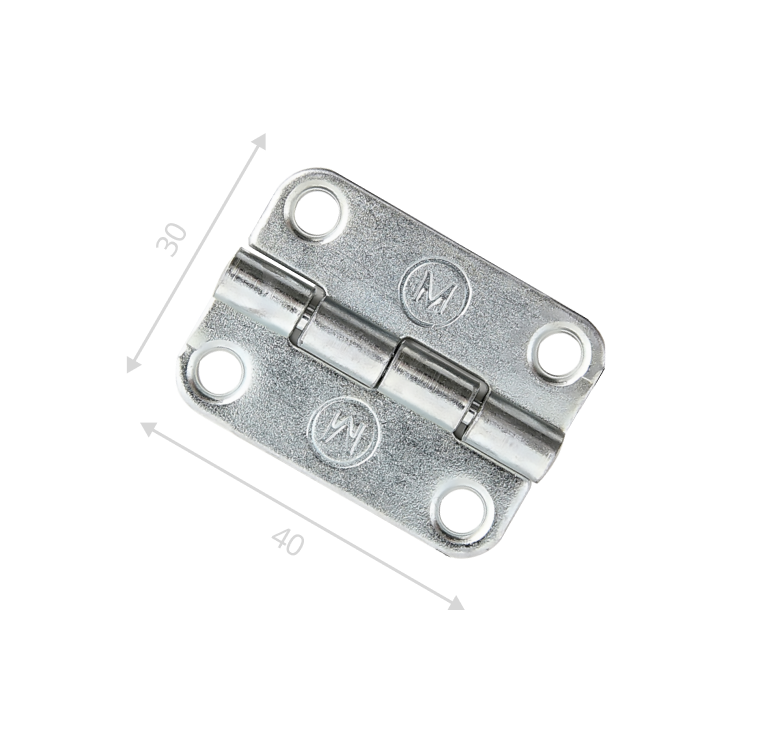 Петля карточная 30х40 (цинк)