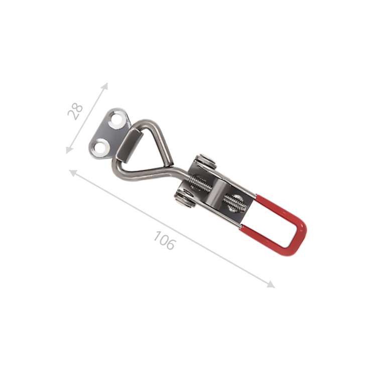 Замок X-80 регулируемый (нержавеющая сталь)