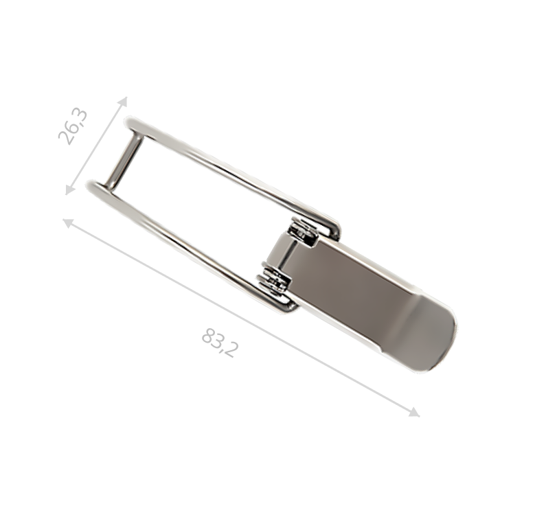 Замок С-001 (никель)