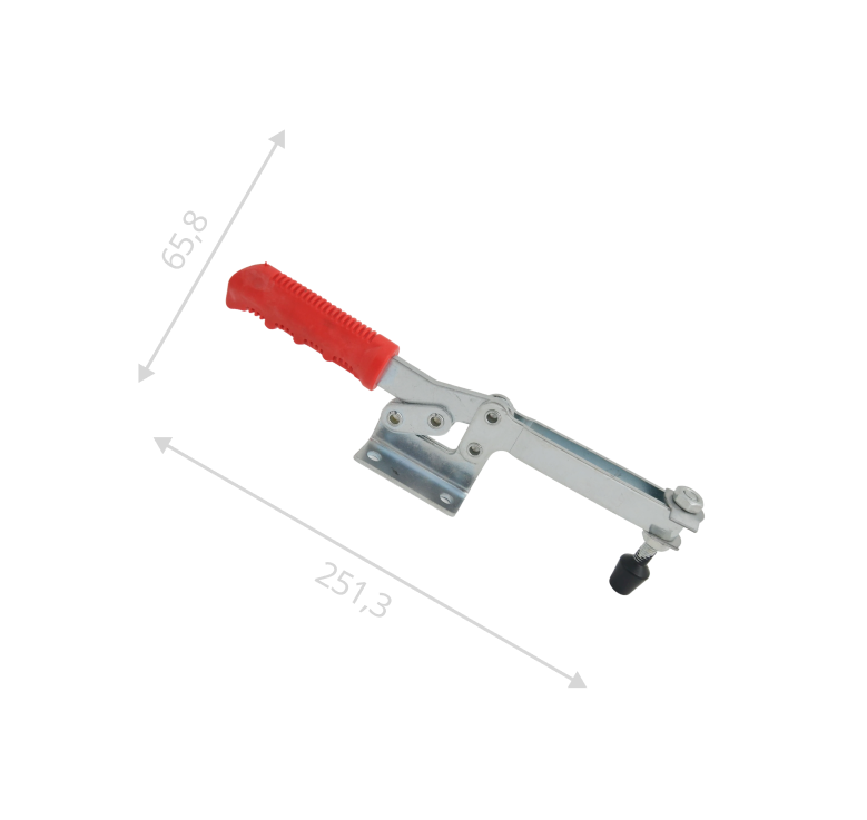 Замок бугельный регулируемый   В 170-240 (цинк)