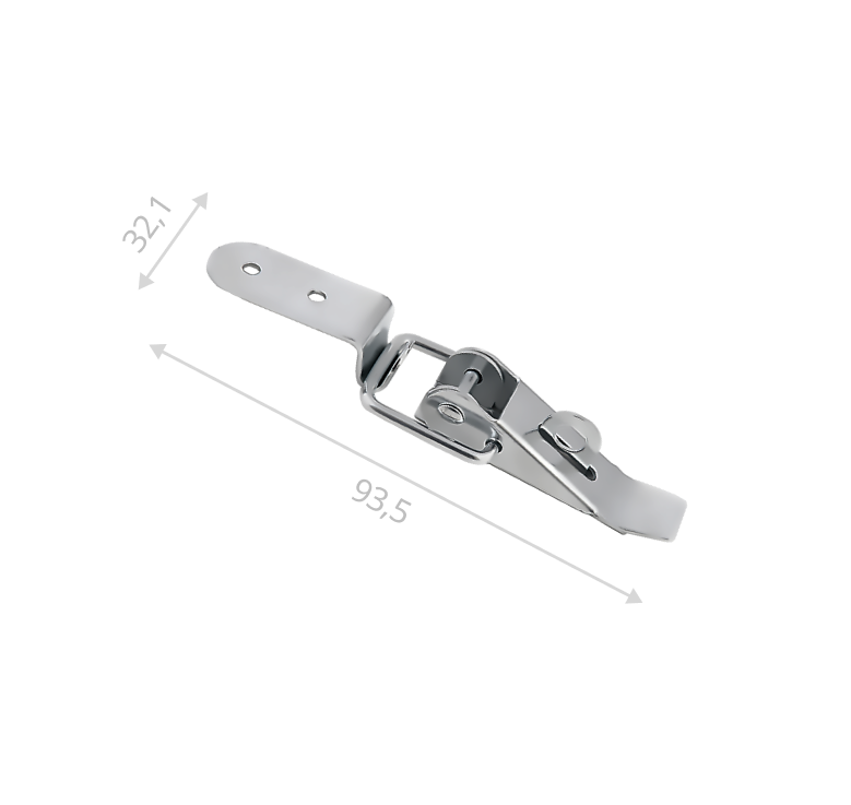 Замок P-413 (цинк)