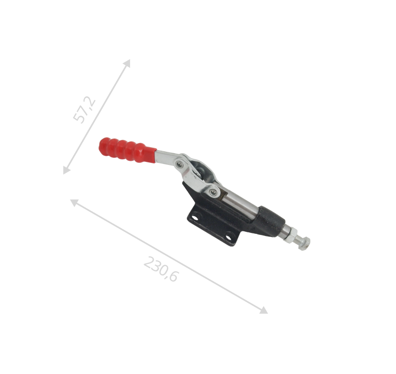 Зажим шатунный рычажный с прямым ходом В 240-250 (цинк)