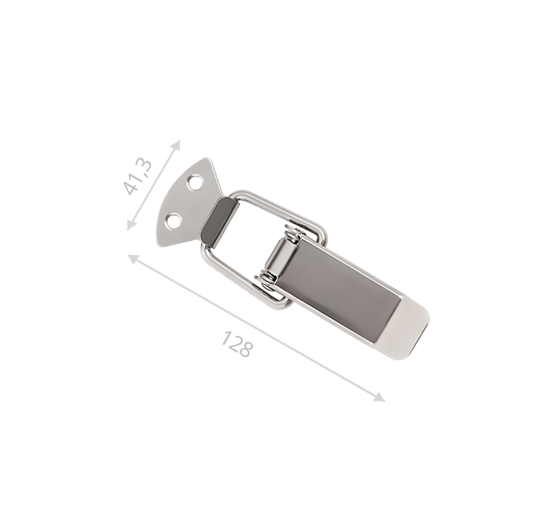 Замок W-568 (никель)
