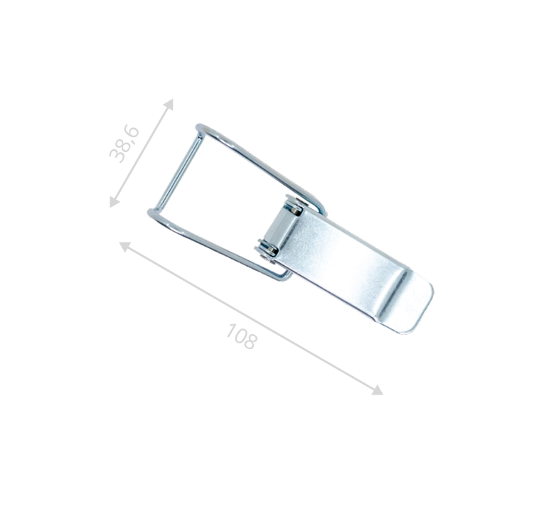 Замок для светильников C-011 L-105 (цинк)